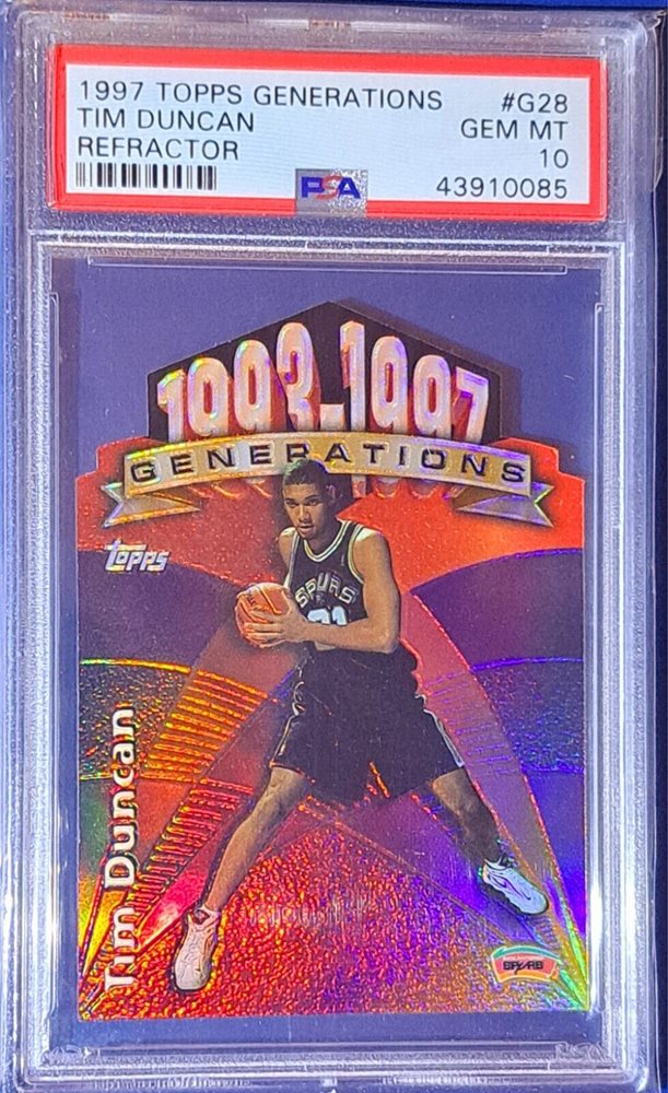 Auction Prices Realized Basketball Cards 1997 TOPPS GENERATIONS