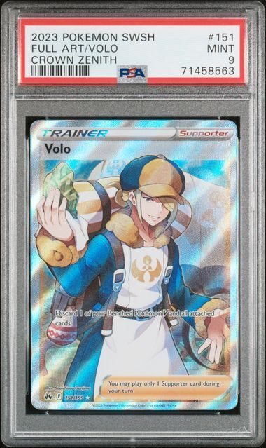 volo pokemon card eBay Auction Item 115719132020 TCG Cards 2023 Sword and Shield Crown Zenith The item may be similar but not exactly the same as the image (e.g Pokemon Trading Card Game s10a