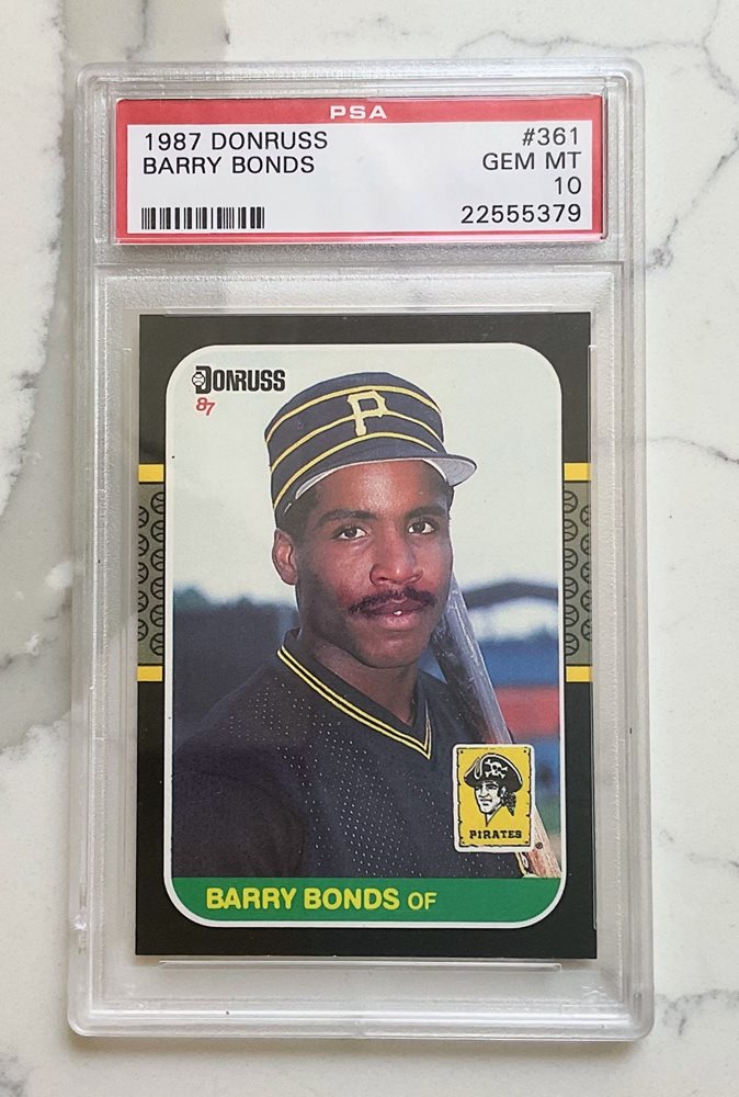 Auction Prices Realized Baseball Cards 1987 DONRUSS Barry Bonds