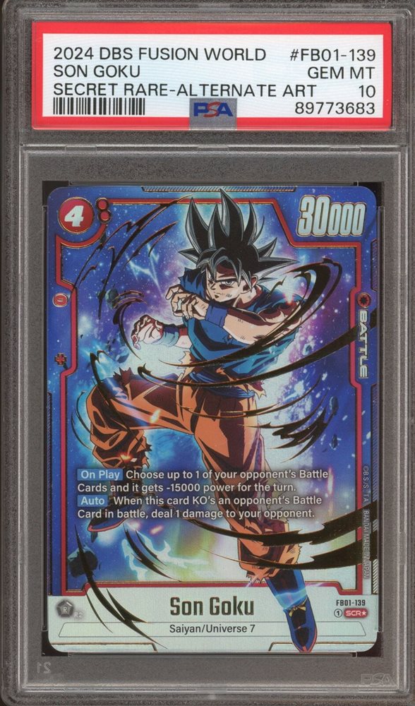2024 DBS 孫悟空 FB01-139 PSA10 eBay Auction Item 285874133548 Tcg Cards 2024 Dragon Ball Super