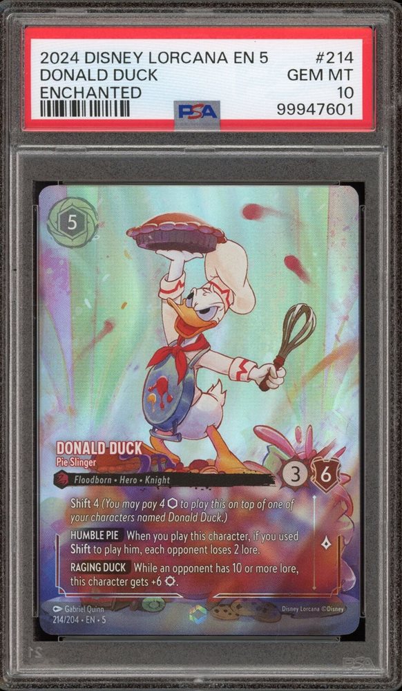 ドナルドダック　PSA10 PSA10 2024 EPOCH ONE DISNEY #023 DONALD DUCK FAMILY Limited