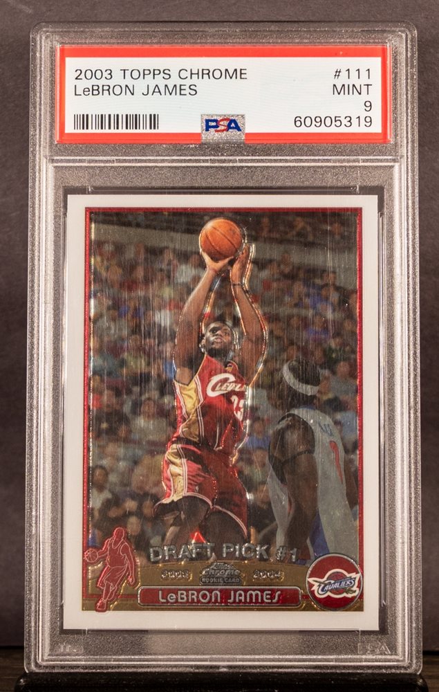 NBA カード Lebron James Topps Chrome PSA9 NBA カード Lebron James Topps Chrome PSA9 2023-24 Topps