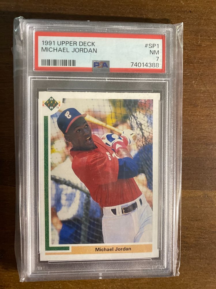 マイケルジョーダンMLBルーキーカード1991年