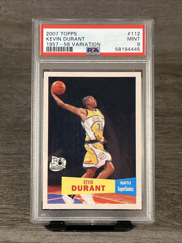 Auction Prices Realized Basketball Cards 2007 TOPPS Kevin Durant