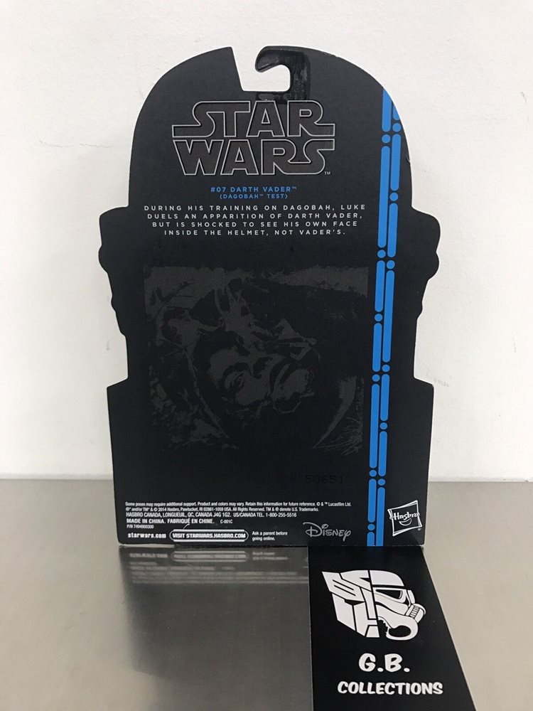 Star Wars The Black Series Blue 3.75/" #07 Darth Vader Dagobah Test
