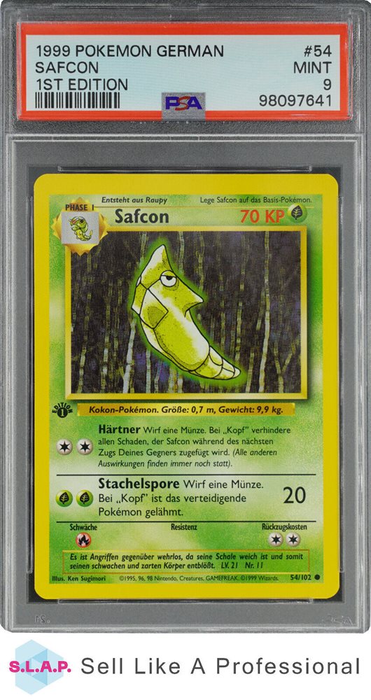 1st edition german pokemon cards PSA 8 NM - MT Collector Store LLC Gaming I have a few 1st