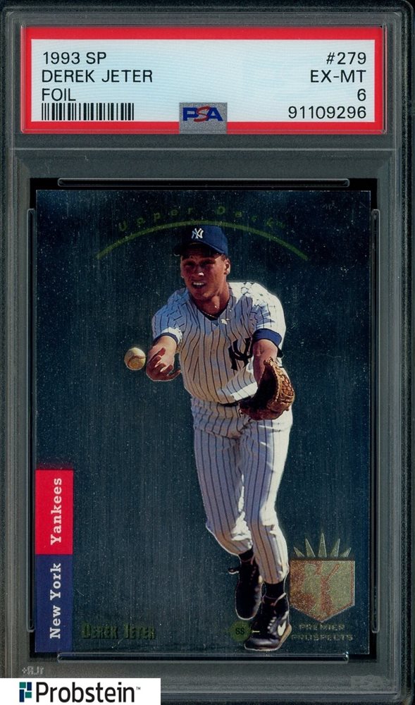 Auction Prices Realized Baseball Cards 1993 SP Derek Jeter