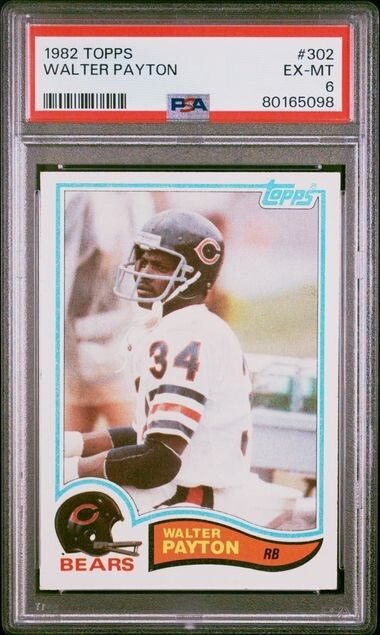 その他 Topps Walter Payton 1982 PSA 10 Auction Prices Realized Football Cards 1982 TOPPS Walter Payton