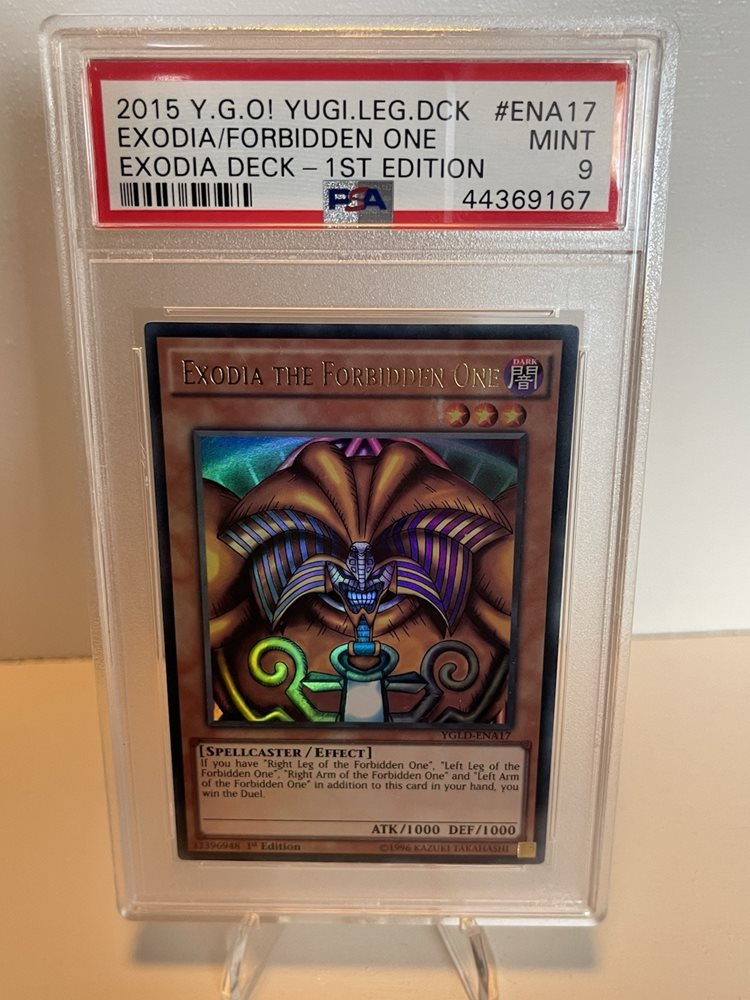 遊戯王　1999年 エクゾディア/フォービドゥン・ワン PSA 9 s-l400.jpg