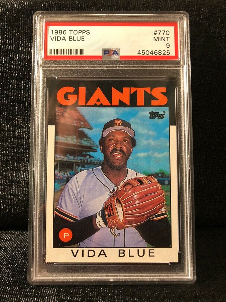 Auction Prices Realized Baseball Cards 1986 Topps Vida Blue