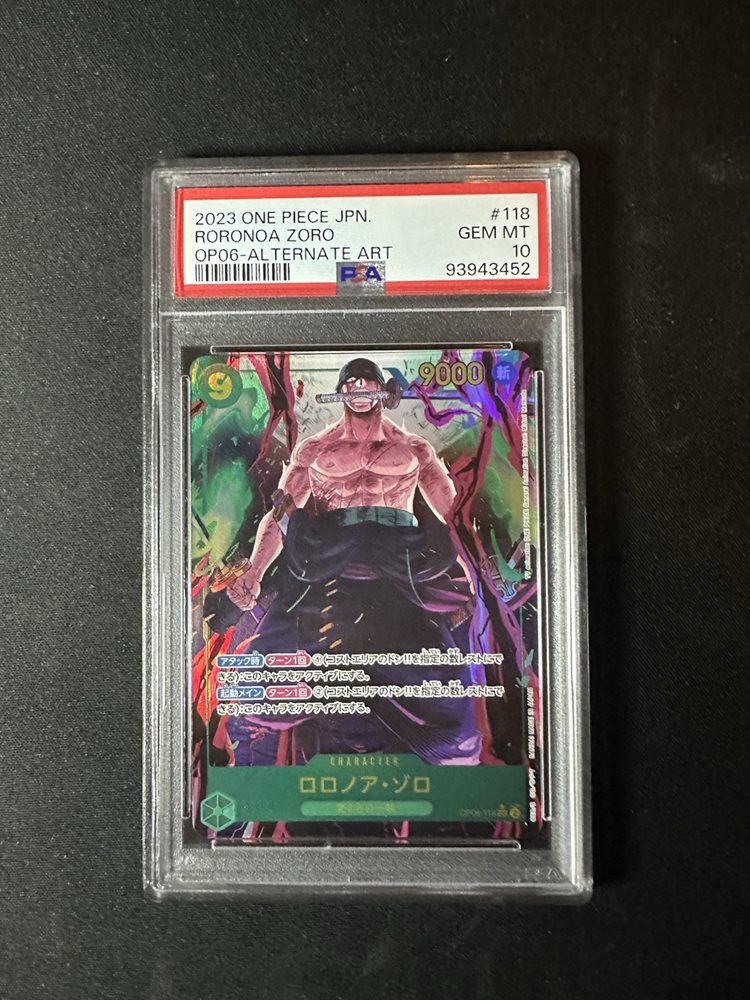 Auction Prices Realized Tcg Cards 2023 ONE PIECE JAPANESE OP06