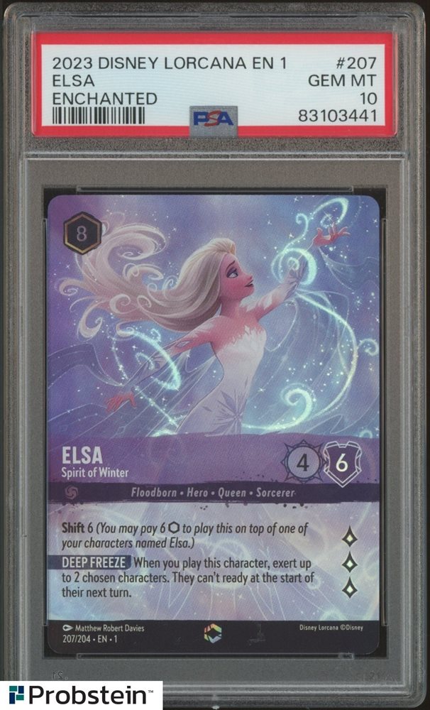 Auction Prices Realized Tcg Cards 2023 DISNEY LORCANA EN 1