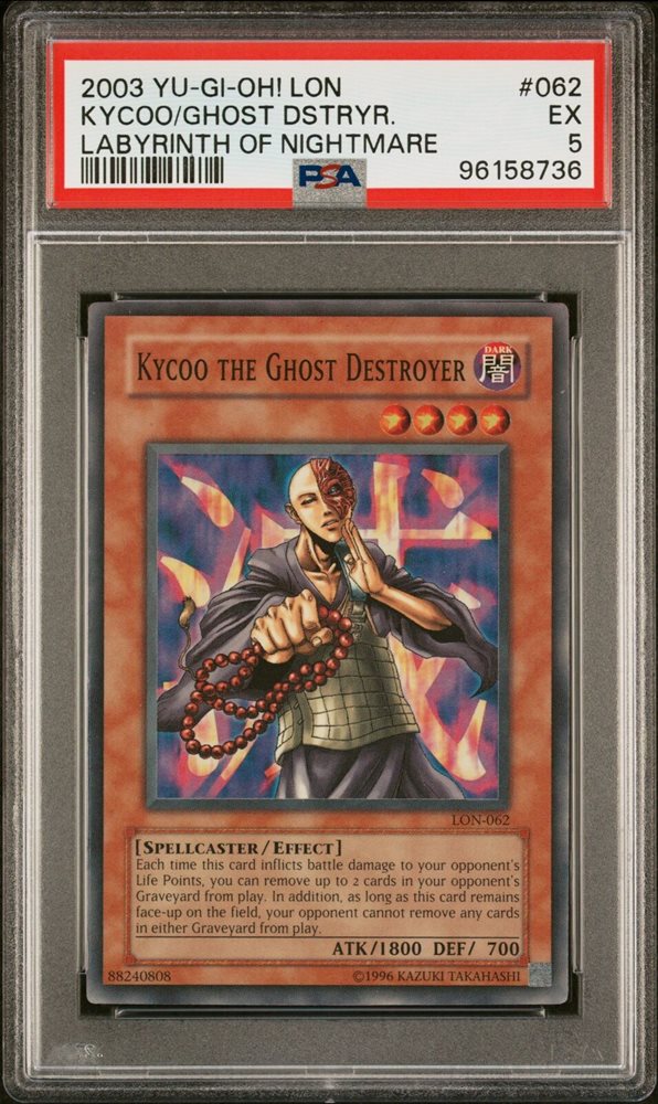 Yu-Gi-Oh! - Kycoo The Ghost Destroyer (LCYW-EN242) - Colección Legendaria 3: Mundo De Yugi - Edición Ilimitada - Secret Rare