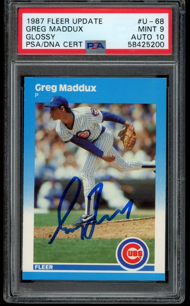 Auction Prices Realized Baseball Cards 1987 FLEER UPDATE GLOSSY