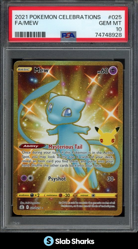 Auction Prices Realized Tcg Cards 2021 POKEMON CELEBRATIONS