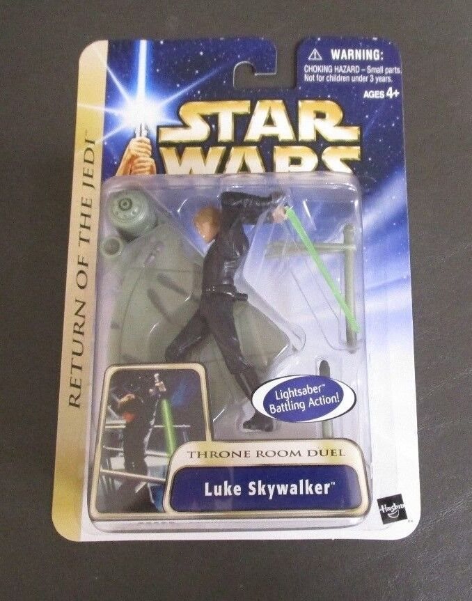 Luke Skywalker Throne Room Duel 2003 STAR WARS The Saga Collection #17