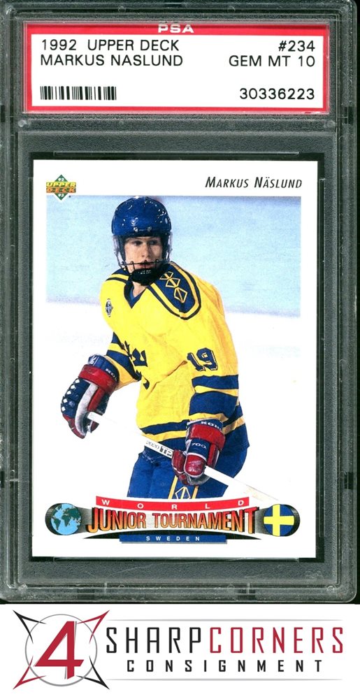 Auction Prices Realized Hockey Cards 1992 UPPER DECK Markus Naslund