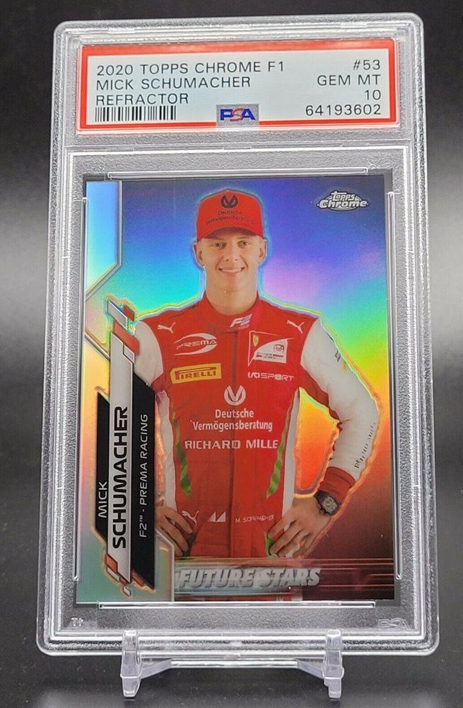 Mick Schumacher - 2020 Topps Chrome Formula 1 PSA 10 | eBay