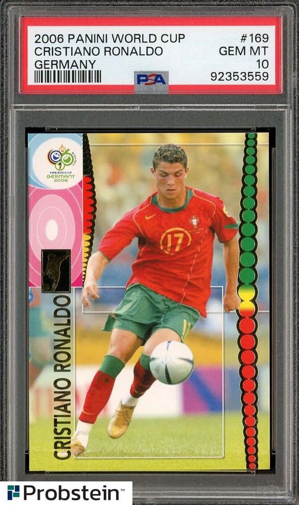 【値下げ】 高騰中！2006 WC Cristiano Ronaldo 鑑定7 CR7！（1,672 その他