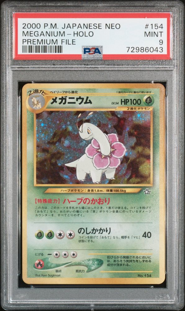 Auction Prices Realized Tcg Cards 2000 POKEMON JAPANESE NEO