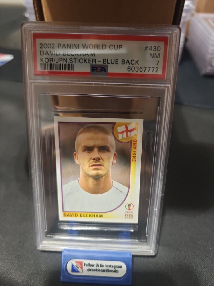Rare sticker Panini David Beckham - Collection