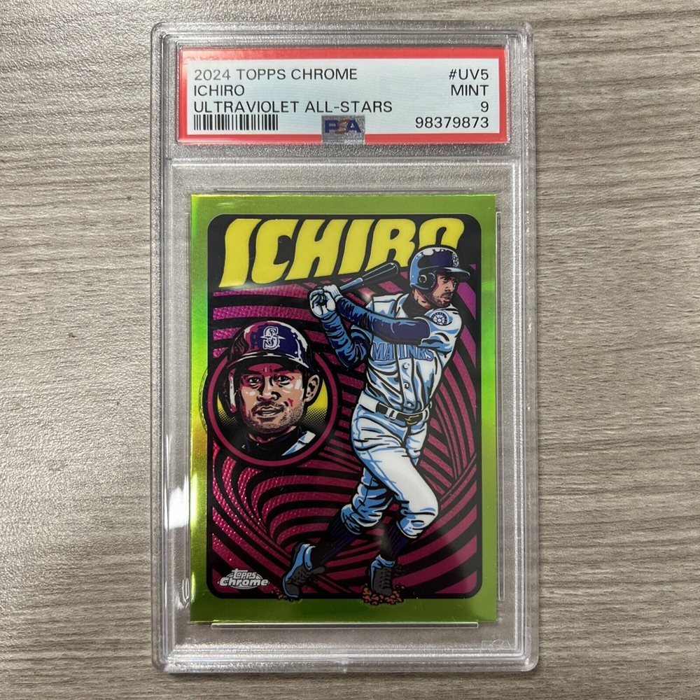 ゲームセンター・ゲームカード 2022 Topps Chrome Ichiro Auto PSA WBC ゲームセンター・ゲームカード 2022 Topps Chrome Ichiro Auto