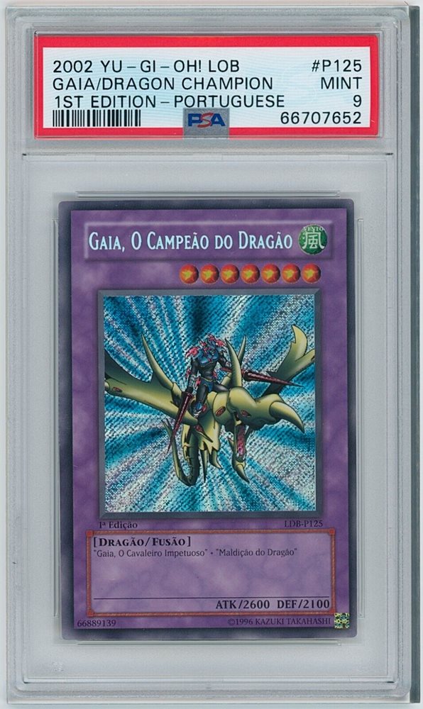 Auction Prices Realized Tcg Cards 2002 YU-GI-OH! LOB-LEGEND