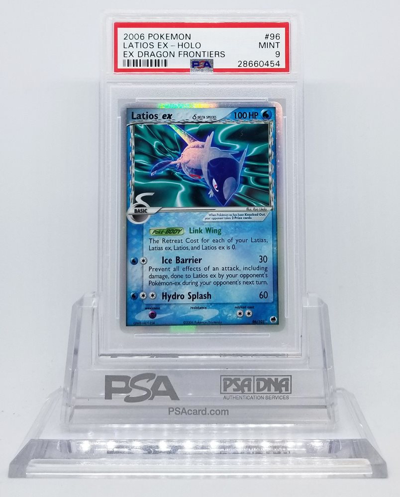 Auction Prices Realized Tcg Cards 2006 Pokemon EX Dragon Frontiers Latios EX -Holo