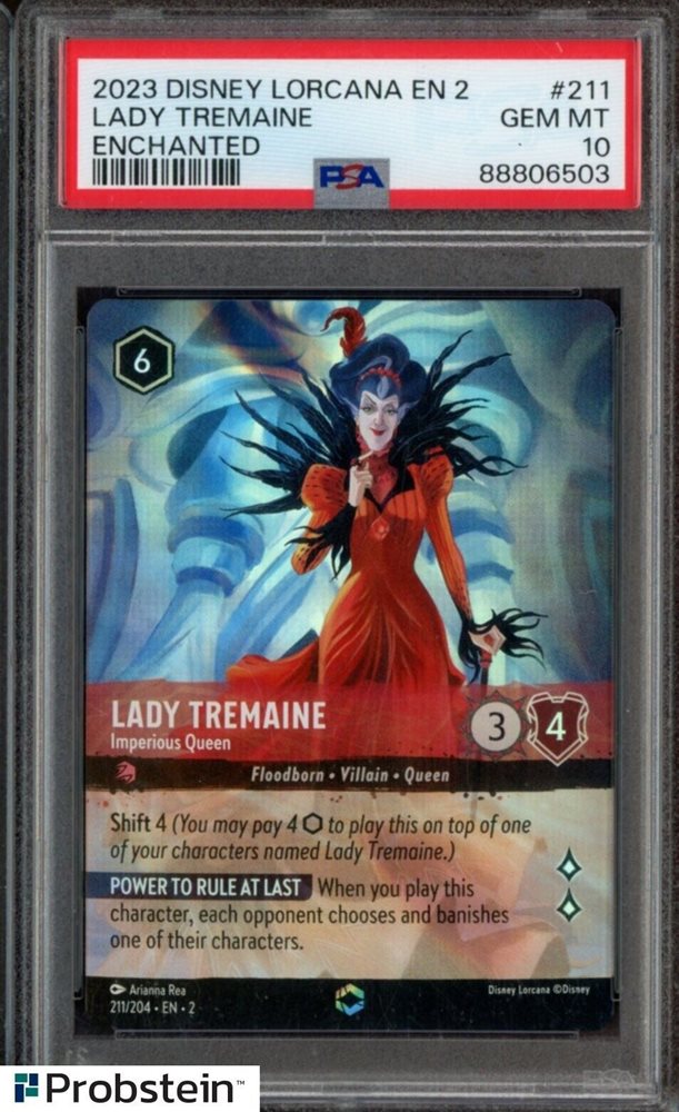 Auction Prices Realized Tcg Cards 2023 DISNEY LORCANA EN 2