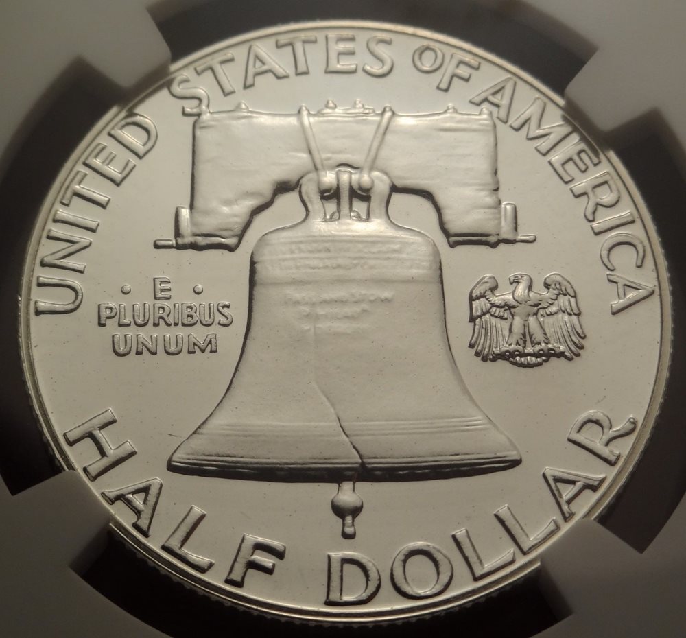 NGC PF69 1958 Franklin Half Dollar ~ A Very High Grade Proof 50C