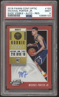 PSA鑑定michael porter JR select green 5枚限定