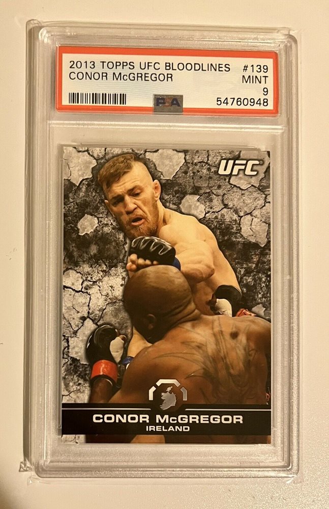コナーマクレガー　ルーキーカード　PSA9 TOPPS BLOODLINES コナーマクレガー ルーキーカード PSA9 UFC