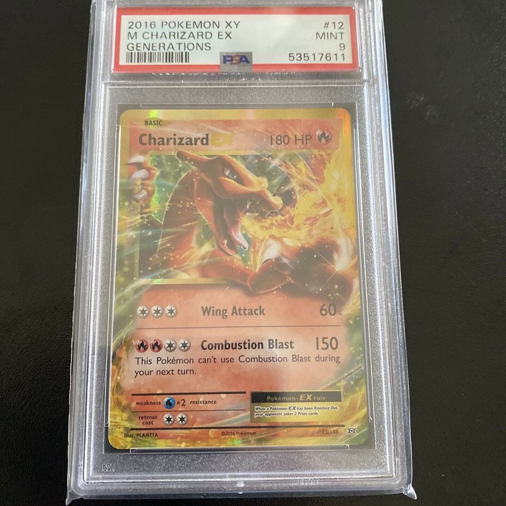 Auction Prices Realized Tcg Cards 2016 Pokemon XY Generations M Charizard EX