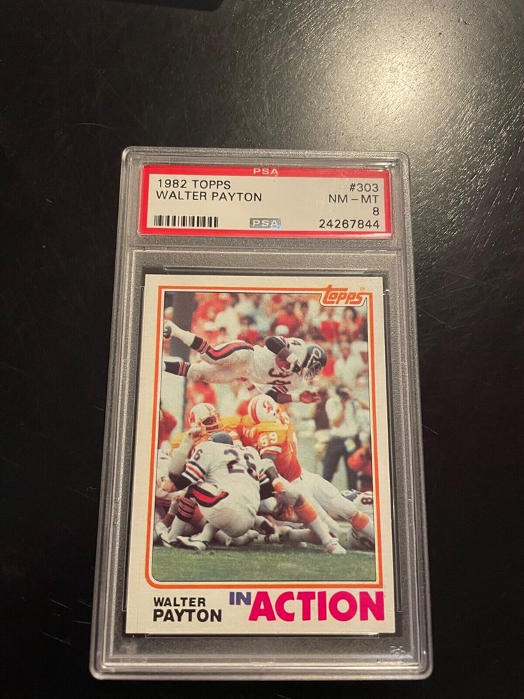 Auction Prices Realized Football Cards 1982 TOPPS Walter Payton