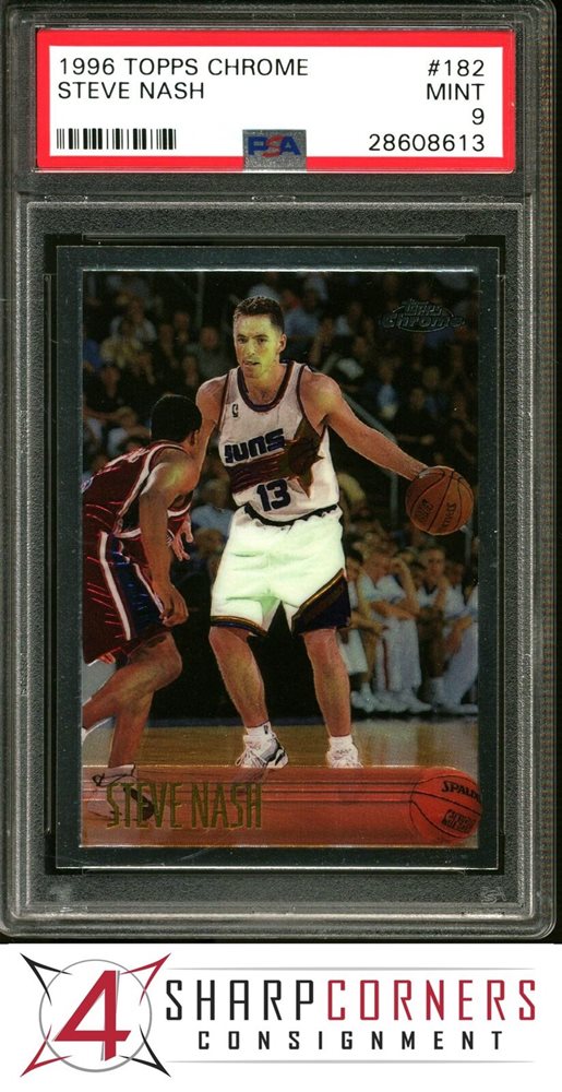 スティーブナッシュNBA 1996-97  PSA8 Topps Chrome スティーブナッシュNBA 1996-97 PSA8 Topps Chrome