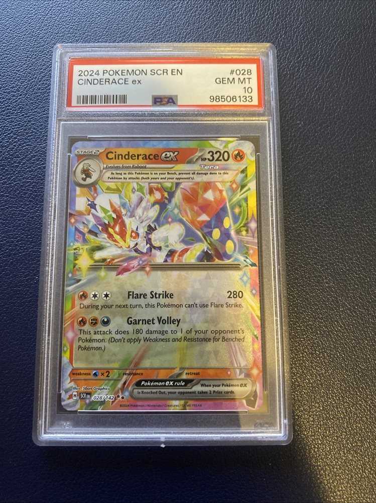 cinderace ex pokemon card SVP163 Cinderace Ex main image 1
