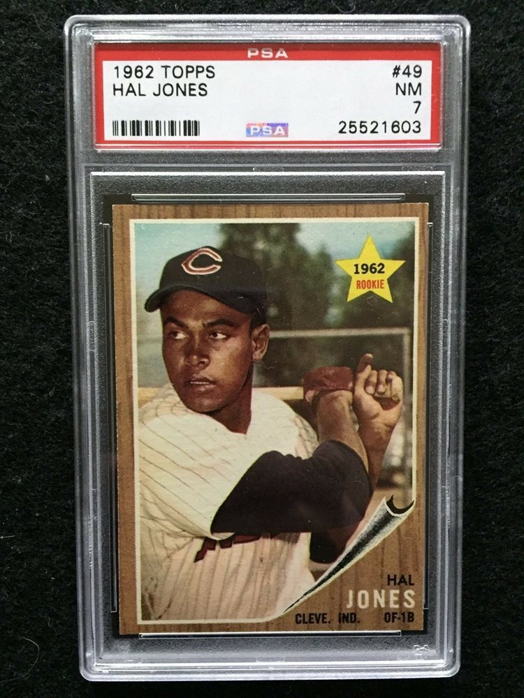 Auction Prices Realized Baseball Cards 1962 Topps Hal Jones