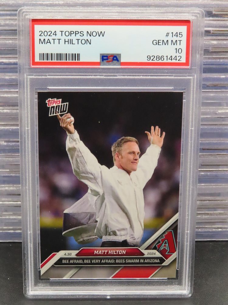 Auction Prices Realized Baseball Cards 2024 TOPPS NOW Matt Hilton