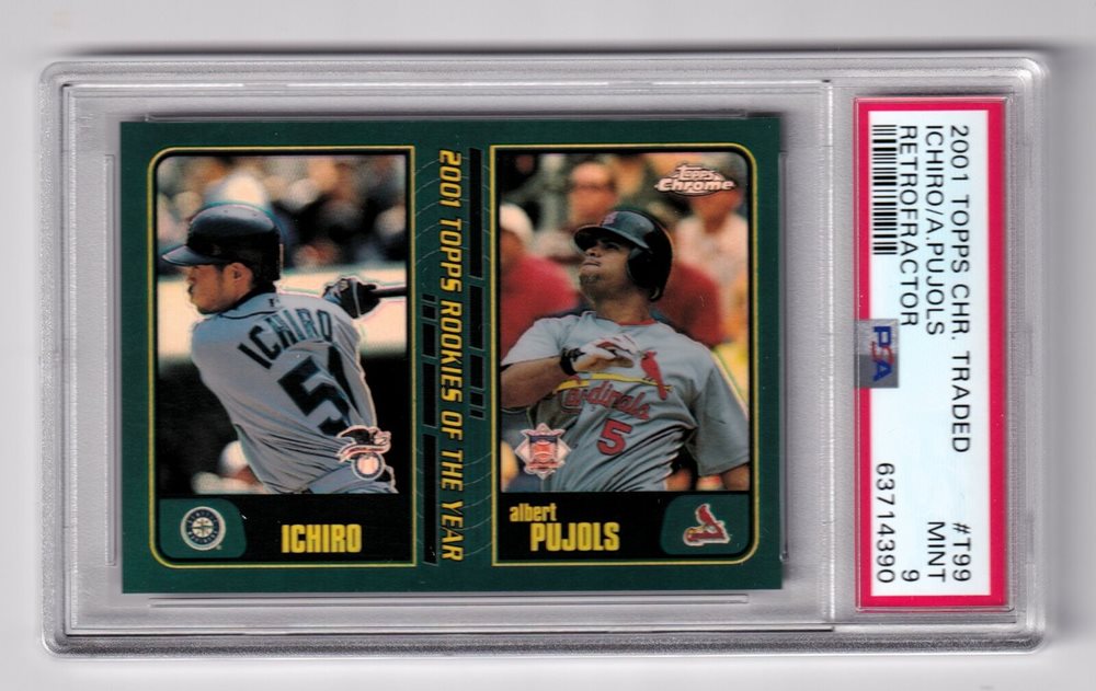 Auction Prices Realized Baseball Cards 2001 TOPPS CHROME TRADED