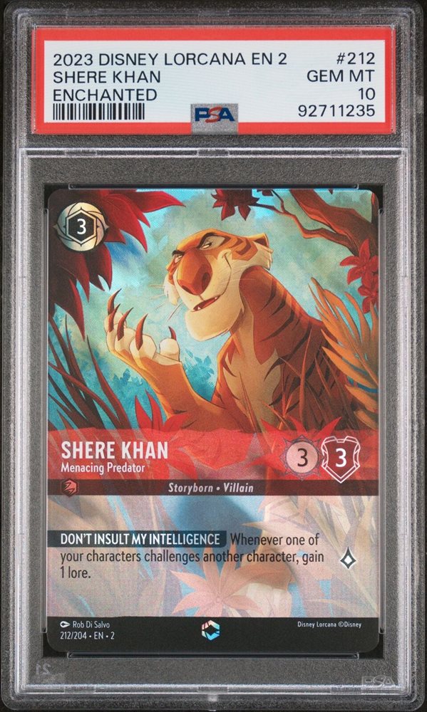 PSA10DISNEY LORCANAシア・カーン #212 387 PSA10DISNEY LORCANAシア・カーン #212 387 - メルカリ