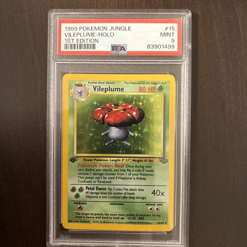英語版初期　ポケモンカード　Vileplume holo　旧裏 英語版初期 ポケモンカード Vileplume holo 旧裏 - メルカリ