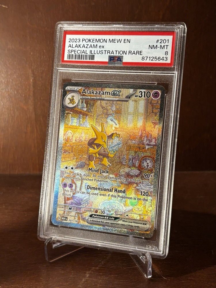 rare 2023 football cards PSA 10 Alakazam ex #203 Pokemon 151 SV2a Japanese Pokemon card – GorillaTCG main image 0