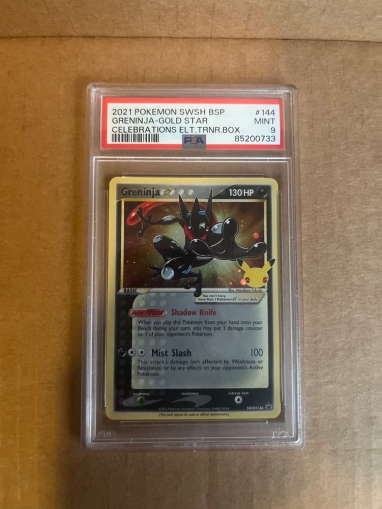【PSA9】ゲッコウガ ゴールドスター Greninja Auction Prices Realized Tcg Cards 2021 POKEMON SWSH BLACK
