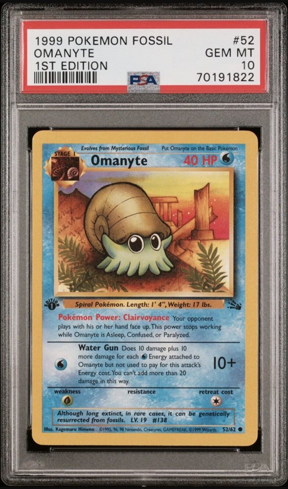eBay Auction Item 285148410747 Tcg Cards 1999 Pokemon Fossil eBay Auction Item 285148410747 Tcg Cards 1999 Pokemon Fossil