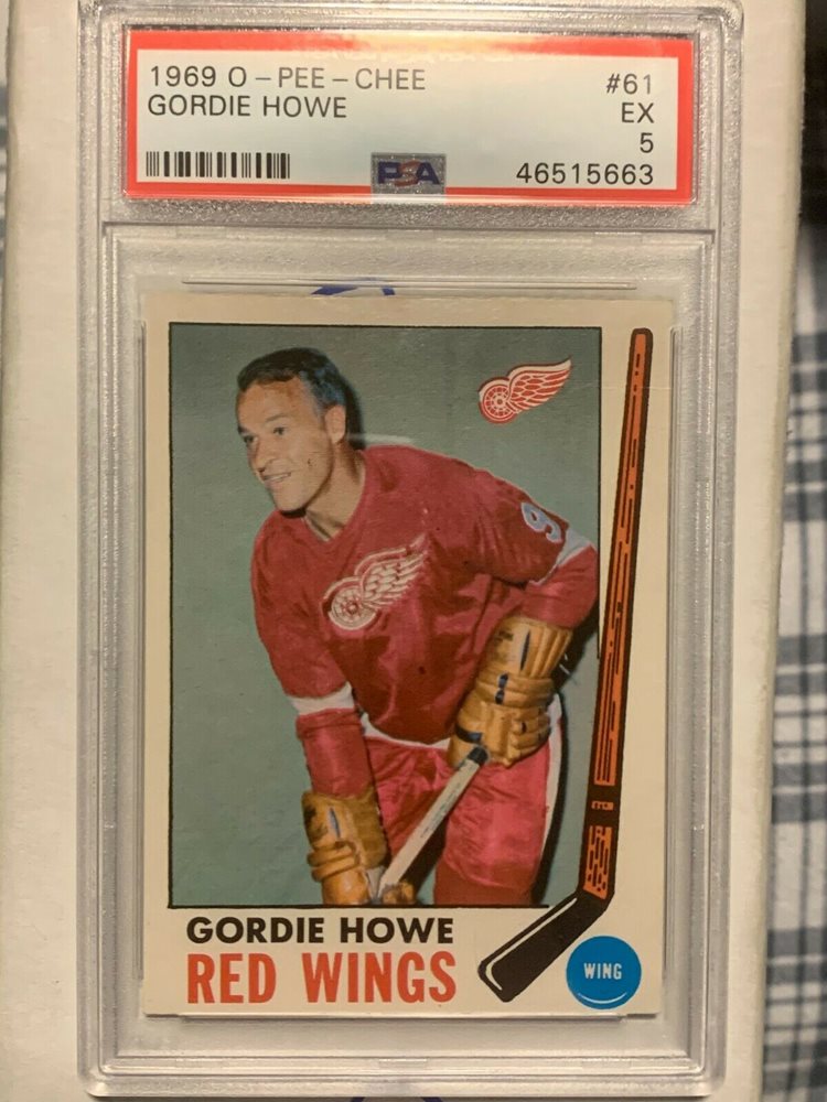 Auction Prices Realized Hockey Cards 1969 O-PEE-CHEE Gordie Howe