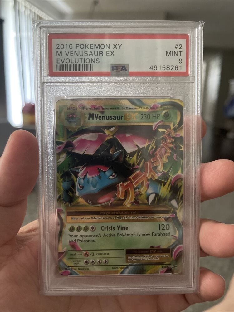 Auction Prices Realized Tcg Cards 16 Pokemon Xy Evolutions Full Art M Venusaur Ex