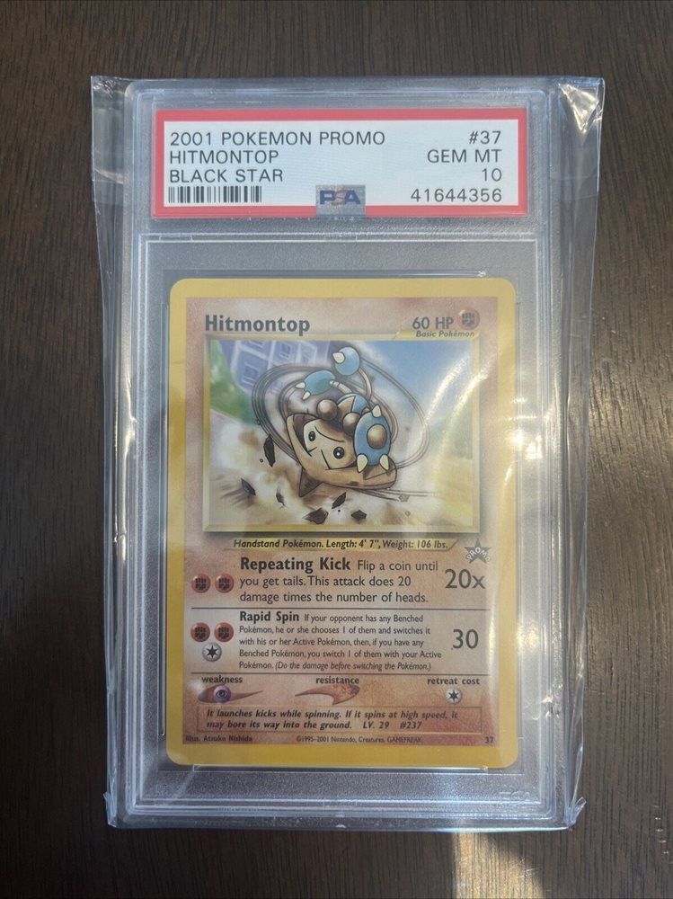 Auction Prices Realized Tcg Cards 2001 POKEMON PROMO BLACK STAR