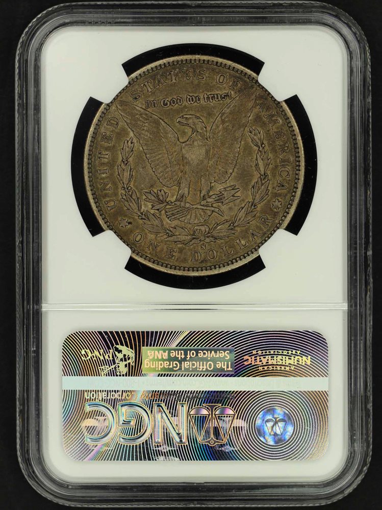 セイロン島　5セント銅貨　1892 NGC VF30 1892-S Morgan Silver Dollar NGC VF-30 -157211, VF30 - PCGS