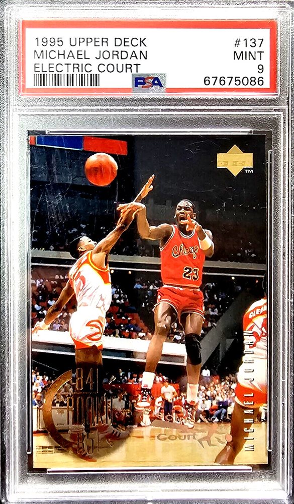マイケルジョーダン 1993 Upper Deck PSA 9 1993 Upper Deck Basketball #193 Michael Jordan PSA 9 | eBay