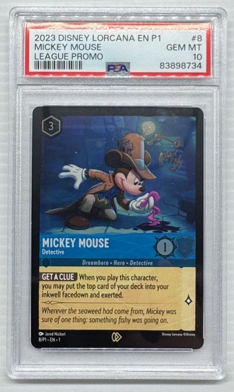 Lorcana Mickey expo psa8 ロルカナ ミッキー プロモ（超貴重